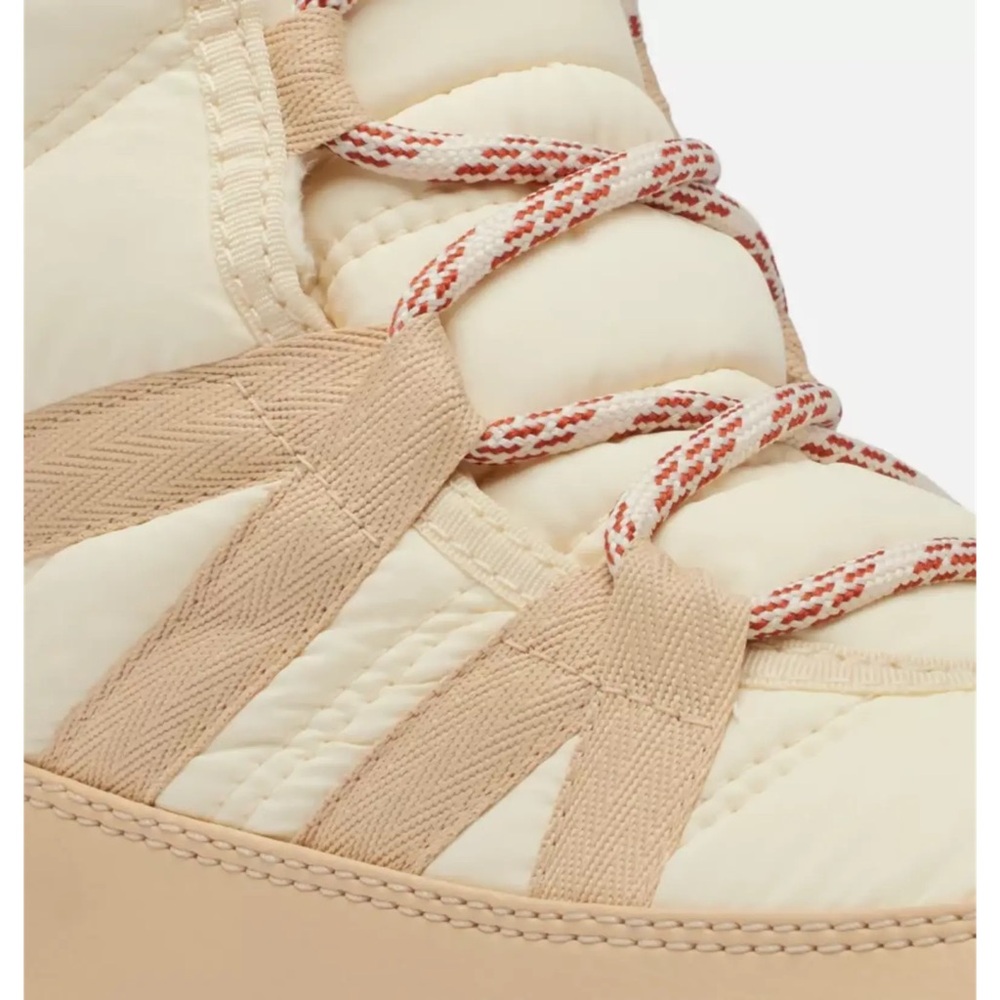 SOREL Women's Honey White Whitney II Plus Lace Waterproof Boots—10 - Picture 6 of 16